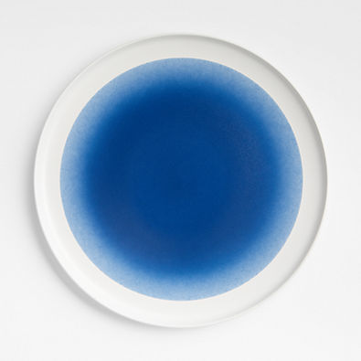 View Wren Dip-Dyed Blue Dinner Plate details