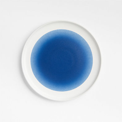 View Wren Dip-Dyed Blue Salad Plate details