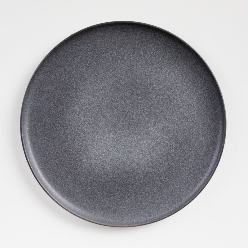 Wren Matte Dark Grey Dinner Plate