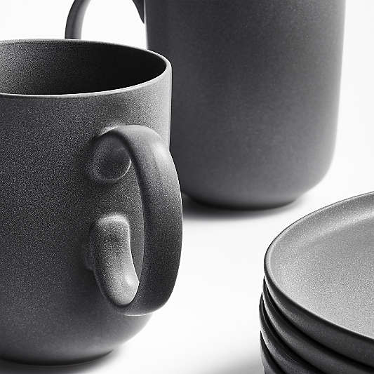 Wren 14-oz. Matte Dark Grey Mug