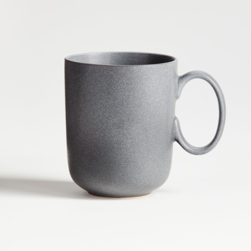 Wren Matte Dark Grey Mug