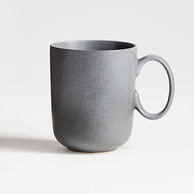 View Wren 14-oz. Matte Dark Grey Mug details