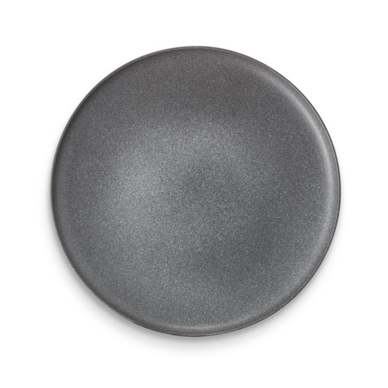 Wren Matte Dark Grey Salad Plate