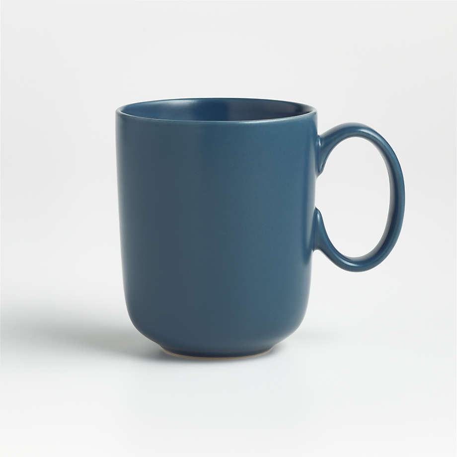 Crisp Modern Matte White Coffee Mug Set of 8 + Reviews