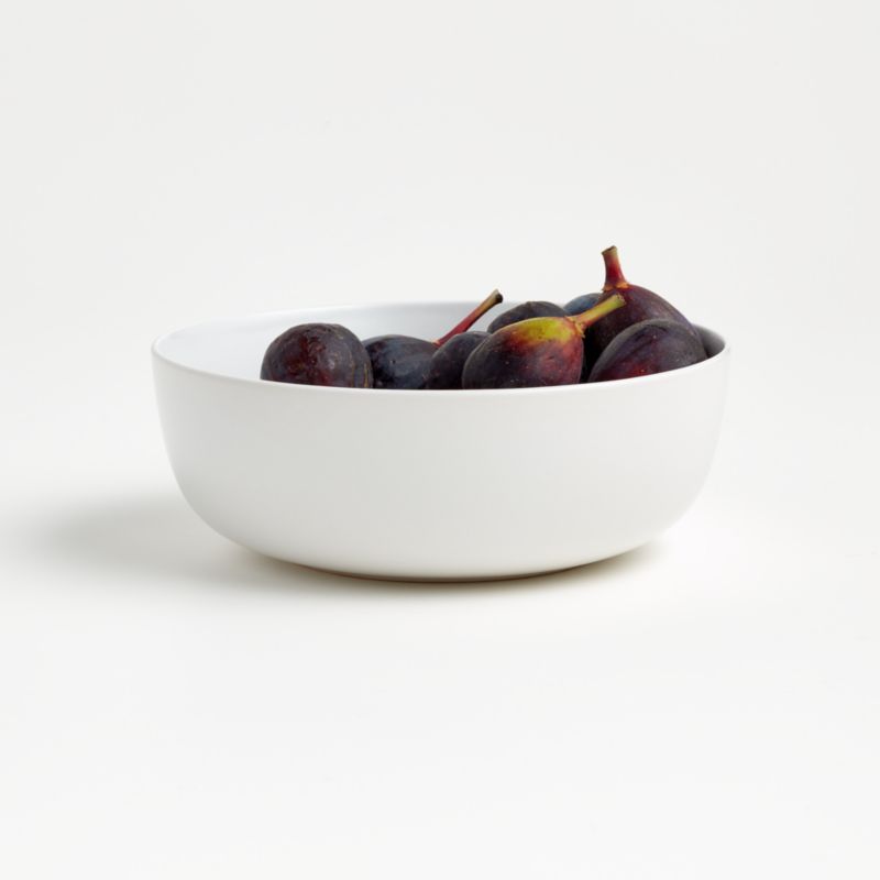 Wren Matte White Cereal Bowl