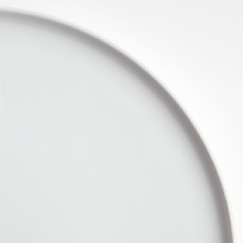 Wren Matte White Dinner Plates, Set of 8 - image 10 of 14