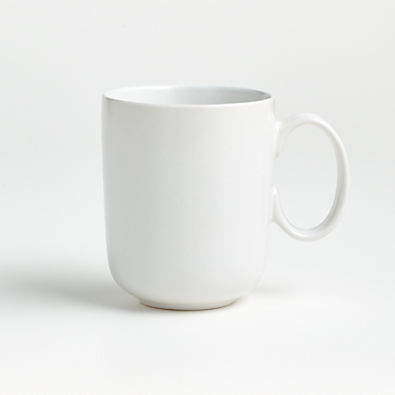 View Wren 14-oz. Matte White Mug details