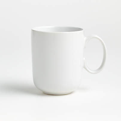 Wren 14-Oz. Matte White Mug