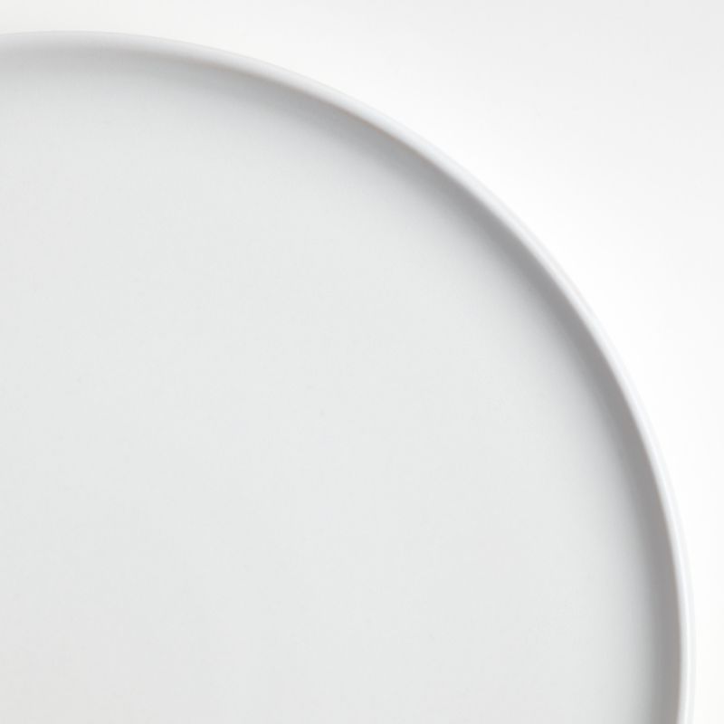 Wren Matte White Salad Plate