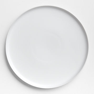 View Wren White Matte Stoneware Serving Platter details