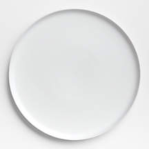 Wren White Matte Stoneware Serving Platter + Reviews | Crate & Barrel
