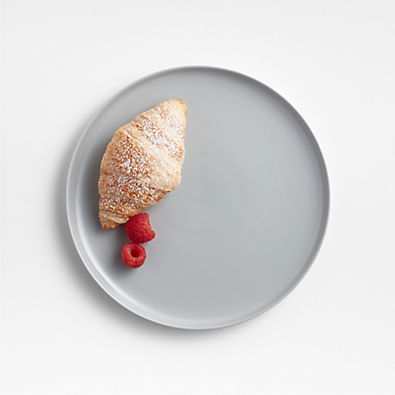 View Wren Matte Light Grey Salad Plate details