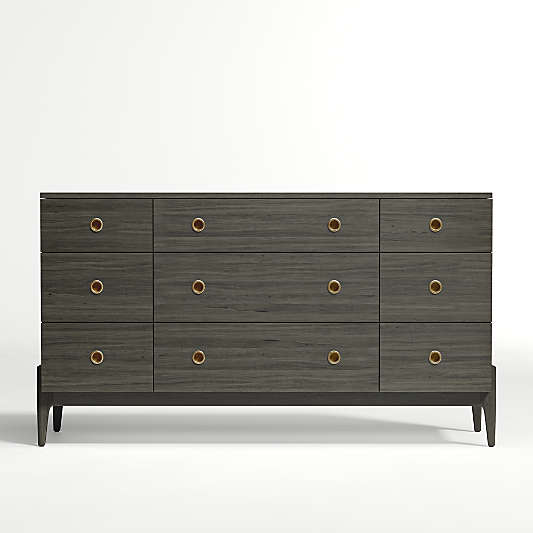 Kids Wrightwood Denim Blue 9-Drawer Dresser