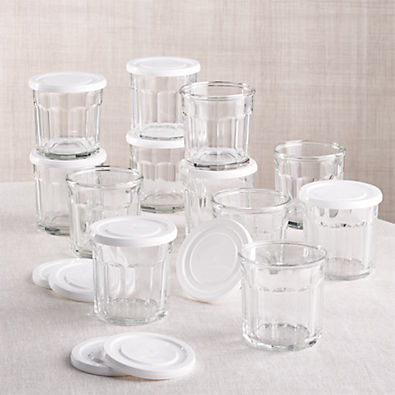 View Small 14 oz. Working Glass with Lid, Set of 12 details