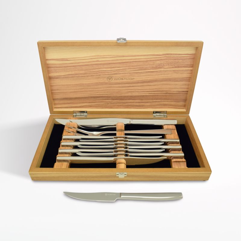 Wusthof ® Mignon Stainless Olivewood 10-Piece Steak and Carving Set - image 1 of 2