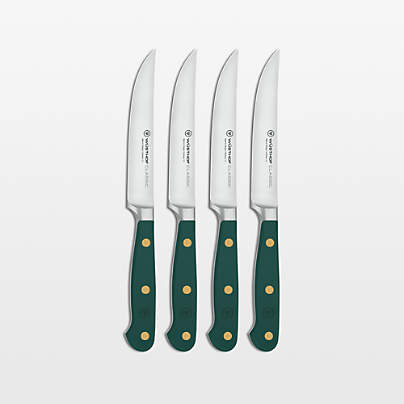 Wusthof ® Classic Fresh Rosemary Steak Knives, Set of 4