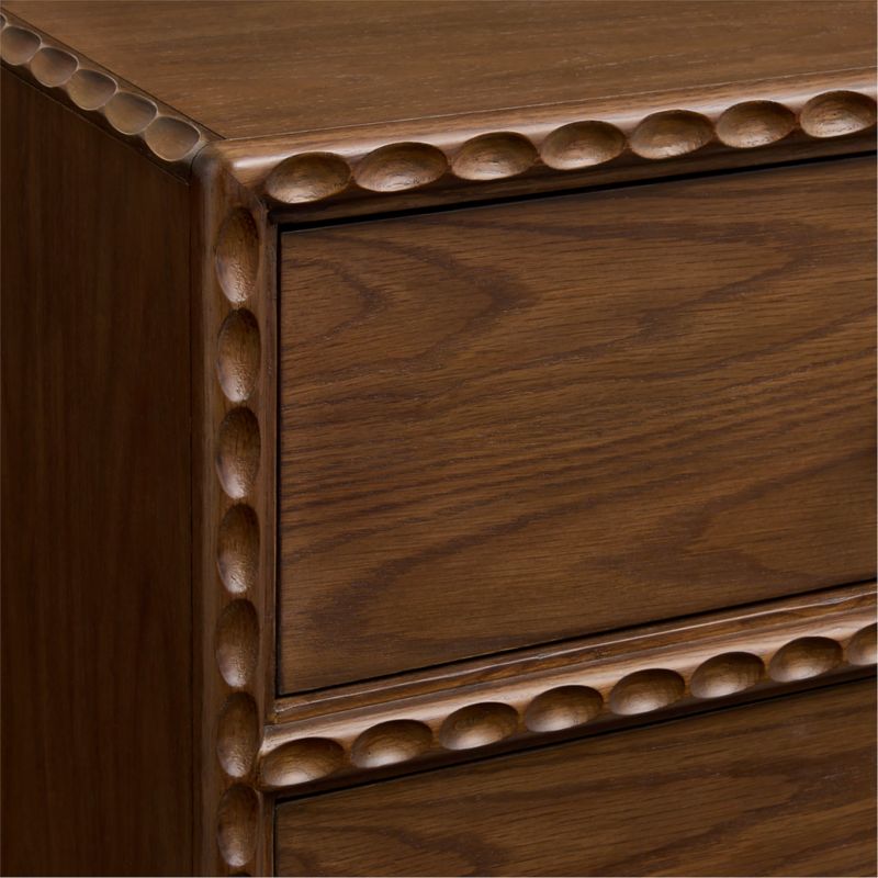 Witney 26" Warm Brown Oak Nightstand - image 2 of 4