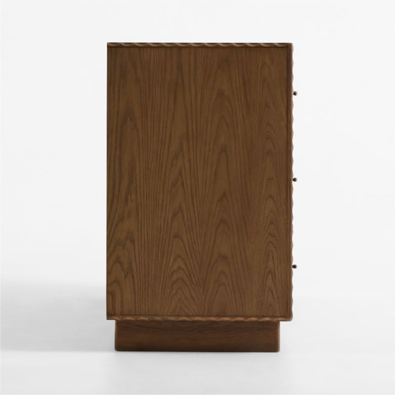 Witney 64" Warm Brown Oak 6-Drawer Dresser - image 4 of 8
