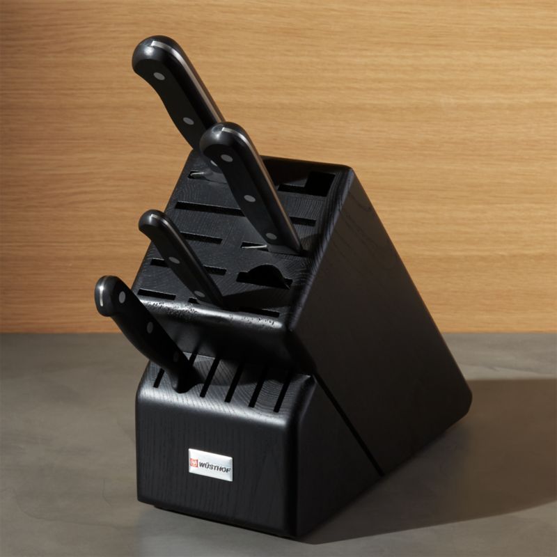 Wusthof Acacia Knife Block - 17 Slot – Cutlery and More