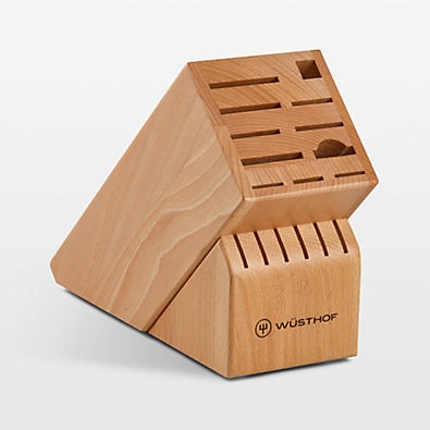 View Wusthof ® 17-Slot Natural Knife Block details