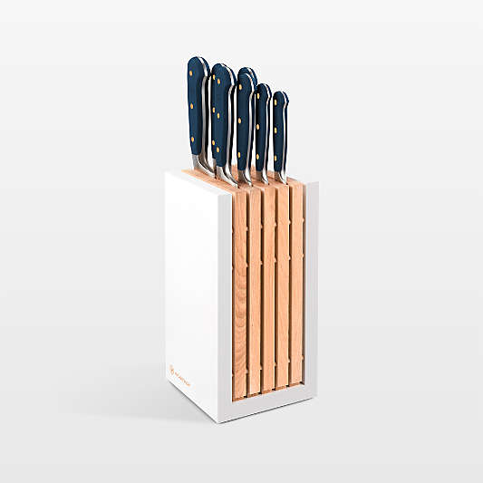 Wusthof ® Classic Color Blueberry 8-Piece Knife Block Set