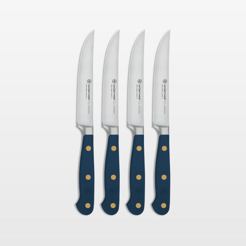 Wusthof ® Classic Color Wild Blueberry 4.5'' Steak Knives, Set of 4 - image 0 of 1