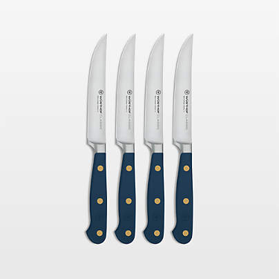 Wusthof ® Classic Color Wild Blueberry 4.5'' Steak Knives, Set of 4