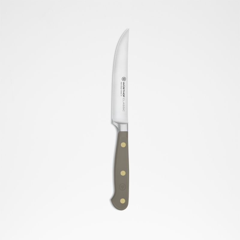 Wusthof Classic Color Velvet Oyster 4.5" Steak Knife - image 0 of 4