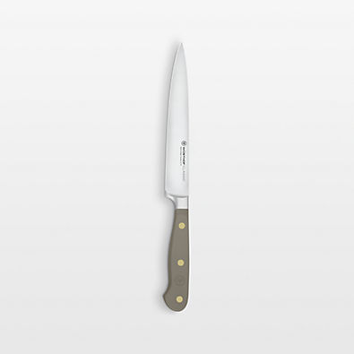 View Wusthof Classic Color Velvet Oyster 6" Utility Knife details