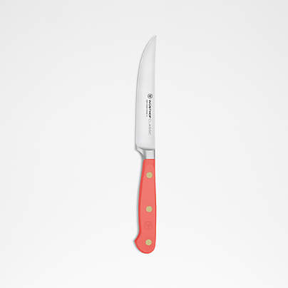 Wusthof Classic Color Coral Peach 4.5" Steak Knife