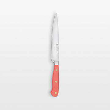 WÜSTHOF Classic Pink Himalayan Salt 5 Serrated Utility Knife