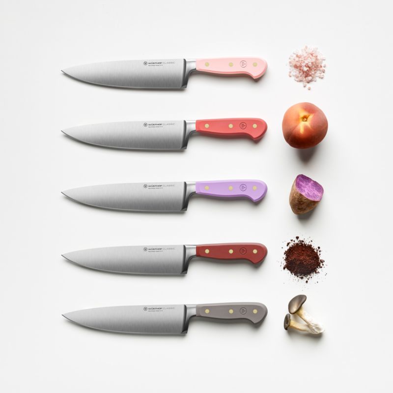 Wüsthof Classic Purple Yam 8-Piece Knife Block Set + Reviews