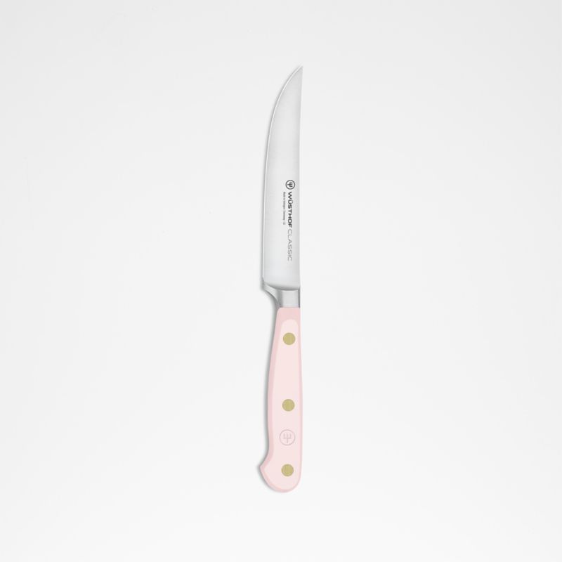 Wusthof Classic Color Pink Himalayan Salt 4.5 Steak Knives, Set of 4 +  Reviews