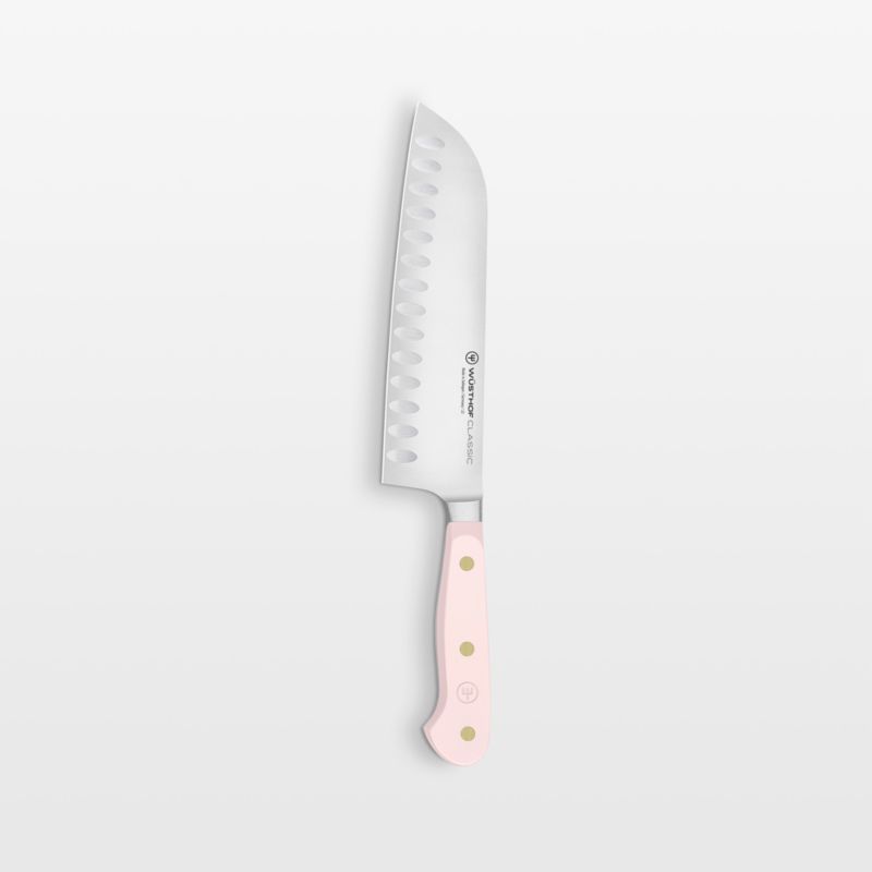 Wusthof Classic Color Pink Himalayan Salt 7" Santoku Knife