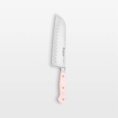 WÜSTHOF Classic Pink Himalayan Salt 8 Piece Knife Block Set
