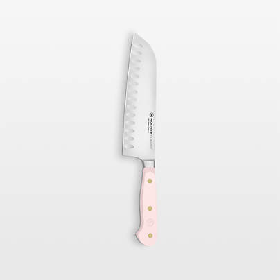 Wusthof Classic Color Pink Himalayan Salt 7" Santoku Knife