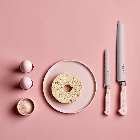 Wusthof Classic Color Pink Himalayan Salt 9" Serrated Bread Knife