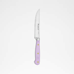 Wusthof Classic Colors 4 Piece Steak Knife Set, Purple Yam Handles -  KnifeCenter - 1061760402