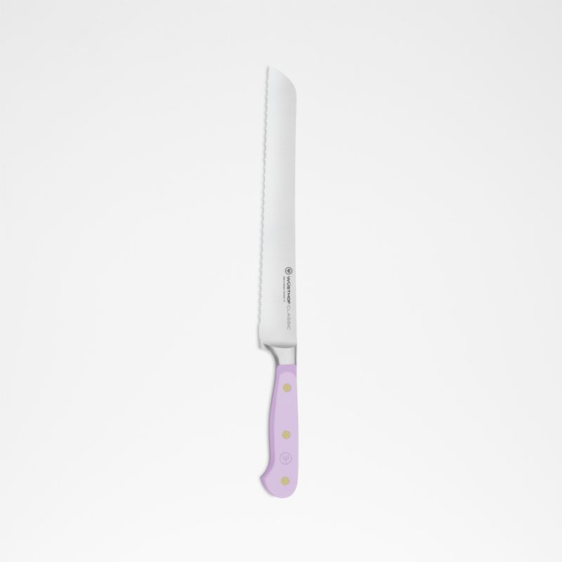 Wusthof 9 Classic Double Serrated Bread Knife- Purple Yam