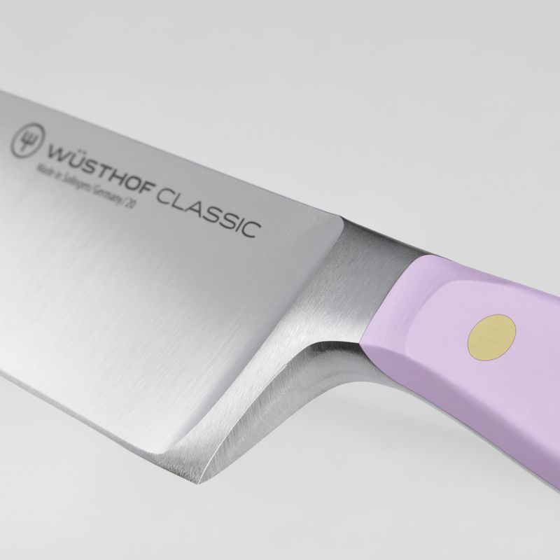 Knives in block CLASSIC COLOUR, set of 8, purple yam, Wüsthof 