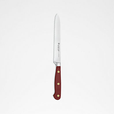 View Wusthof Classic Color Tasty Sumac 5" Serrated Utility Knife details
