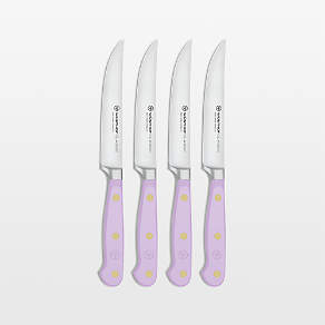 Wüsthof Classic Purple Yam 8-Piece Knife Block Set + Reviews