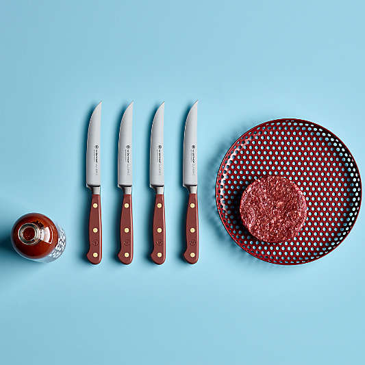 Wusthof Classic Color Tasty Sumac 4.5" Steak Knife