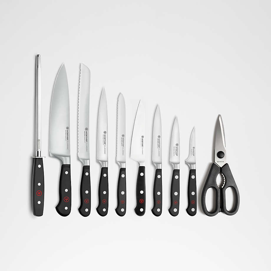 11-Piece Kitchen Knife Block Set