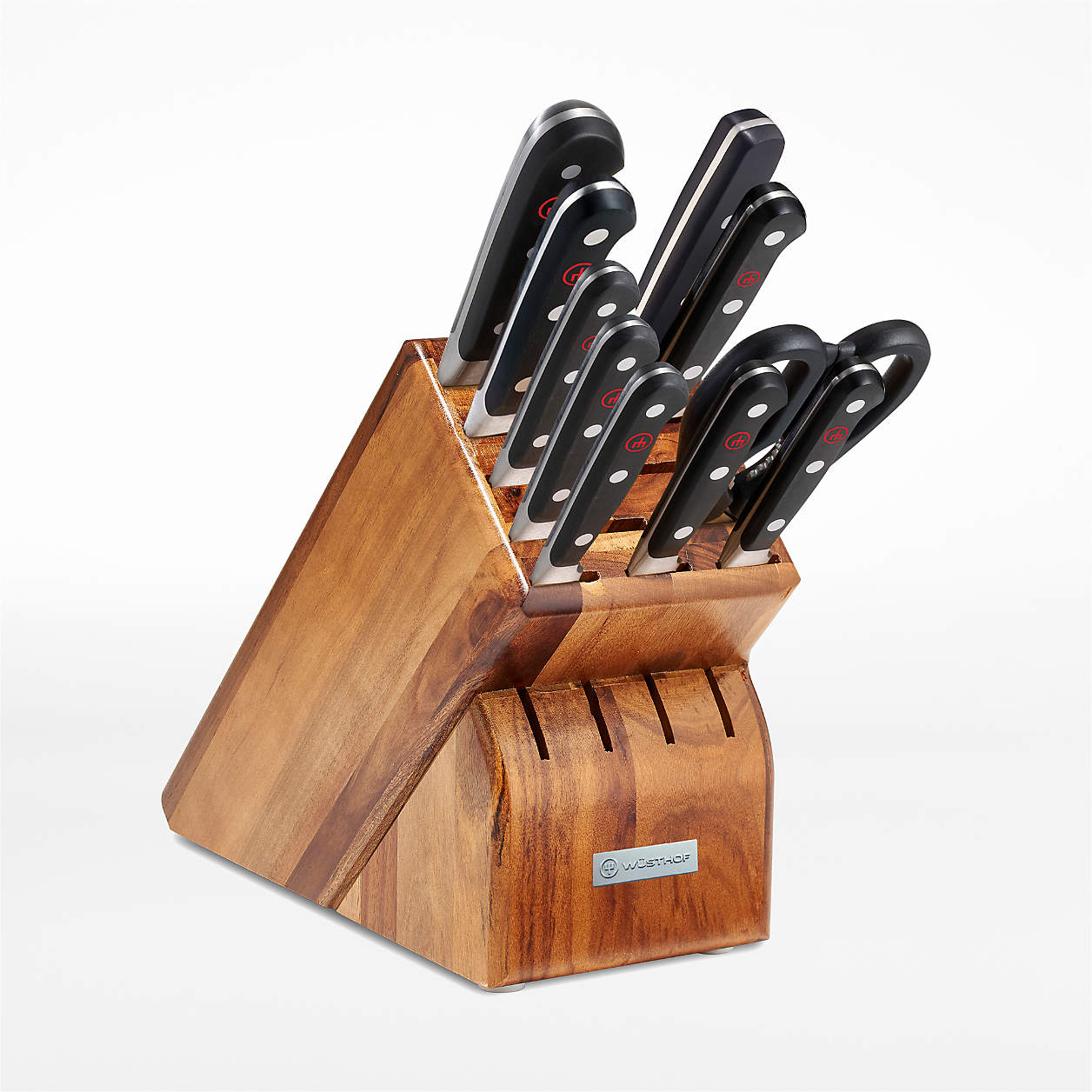 Wusthof Classic 11-Piece Acacia Knife Block Set + Reviews | Crate ...