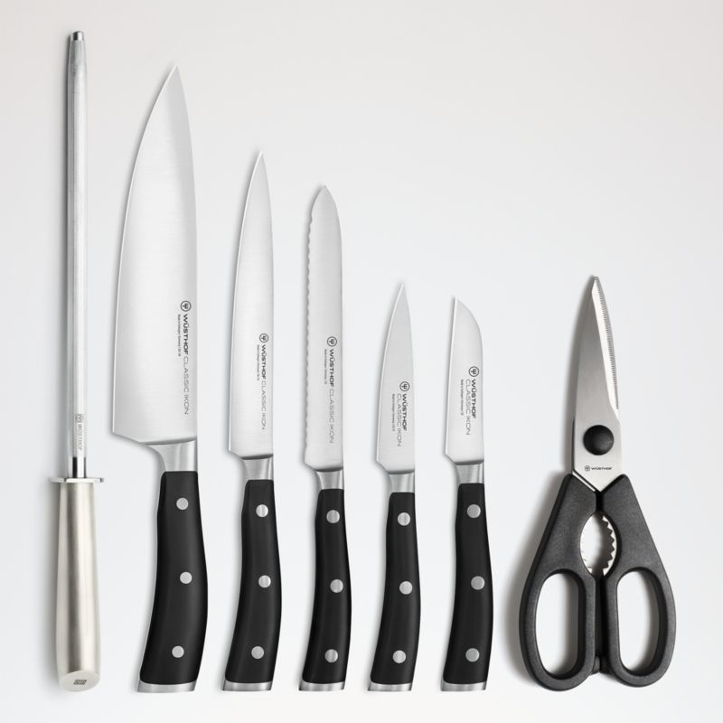 Wusthof ® Classic Ikon 8-Piece Acacia Knife Block Set - image 1 of 2