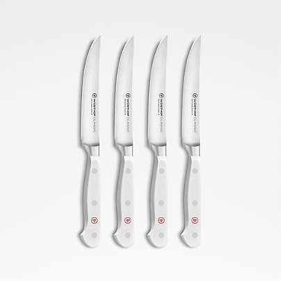 Wusthof Classic White Steak Knives, Set of 4