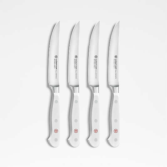 Wusthof Classic White Steak Knives, Set of 4