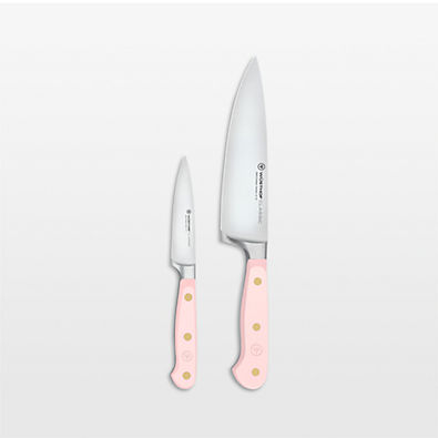 View Wusthof ® Classic Pink Himalayan Salt 2-Piece Paring & Chef's Knife Set details