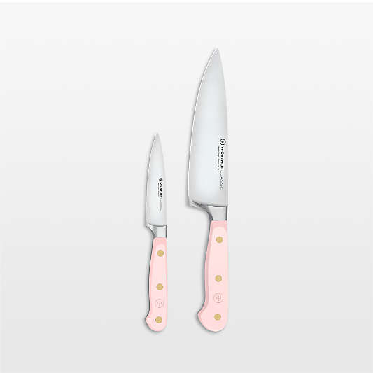 Wusthof ® Classic Pink Himalayan Salt 2-Piece Paring & Chef's Knife Set